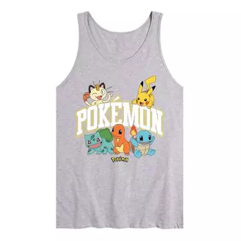 Мужская спортивная майка Pokemon Licensed Character