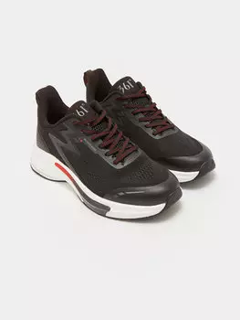 Мужская спортивная обувь для активного отдыха на шнуровке с принтом 361, черный