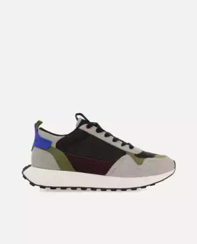 Мужская спортивная обувь из замши и технической ткани Gioseppo, черный