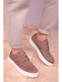 Мужская спортивная обувь из замши на шнуровке Soho Exclusive, норка