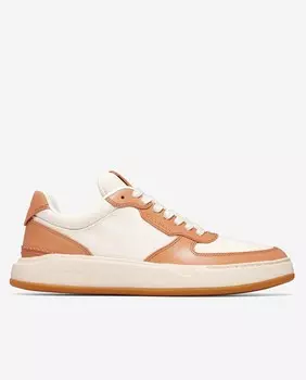 Мужская спортивная обувь в сочетании бежевого и коричневого цветов Cole Haan, бежевый