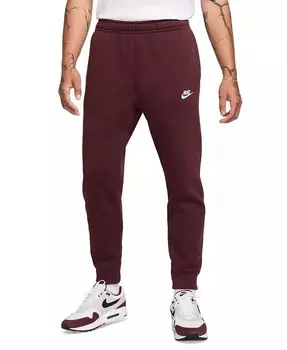 Мужская спортивная одежда Club Флисовые джоггеры Nike, красный