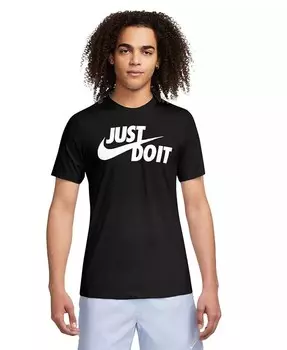 Мужская спортивная одежда Футболка Just Do It Nike, черный