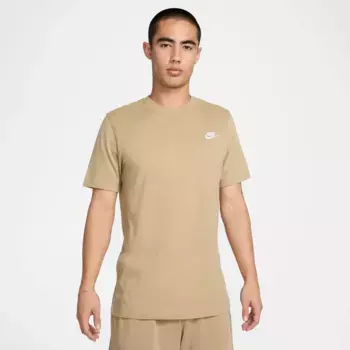 Мужская спортивная одежда клубная футболка Nike, бежевый
