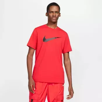 Мужская спортивная одежда Swoosh Nike футболка, красный