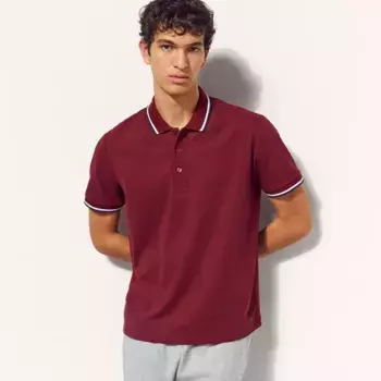 Мужская спортивная поло Boomerang, цвет Burdeos