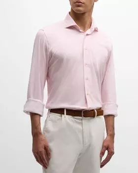 Мужская спортивная рубашка эластичного трикотажа Modern 4 Flex Emanuel Berg, цвет Light Pastel Pink