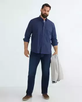 Мужская спортивная рубашка больших размеров Dustin, красный