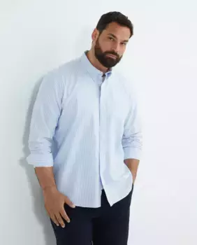 Мужская спортивная рубашка больших размеров Dustin, синий