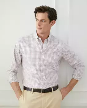 Мужская спортивная рубашка классического кроя без железа Emidio Tucci, красный