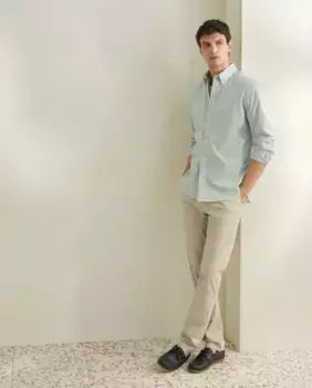 Мужская спортивная рубашка с длинным рукавом Emidio Tucci, зеленый