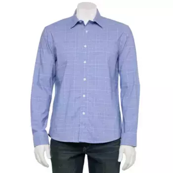 Мужская спортивная рубашка с длинным рукавом Sonoma Goods For Life, цвет blue glen