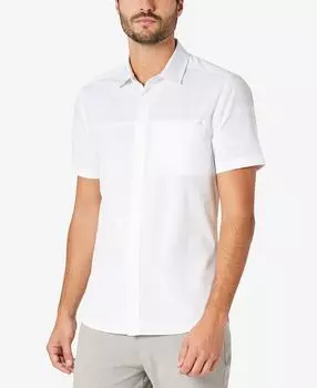 Мужская спортивная рубашка с короткими рукавами Performance Kenneth Cole