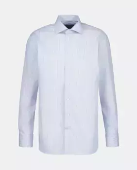 Мужская спортивная рубашка стандартного кроя без глажки Emidio Tucci, светло-голубой