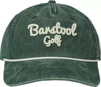 Мужская спортивная шапка для гольфа Barstool Sports с веревкой, зеленый