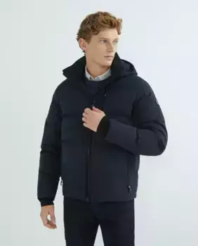 Мужская спортивная стеганая парка Wellensteyn, темно-синий