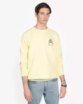 Мужская спортивная толстовка с крупным принтом Harper & Neyer, жёлтый