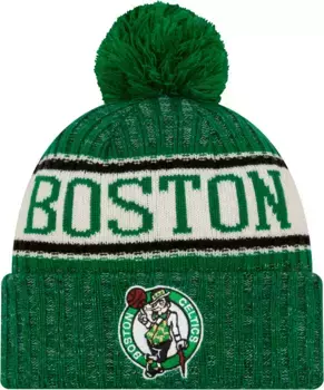 Мужская спортивная вязаная шапка New Era Boston Celtics