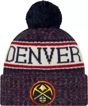 Мужская спортивная вязаная шапка New Era Denver Nuggets