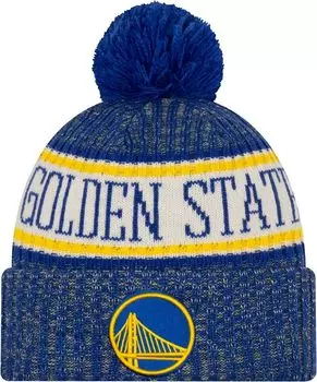 Мужская спортивная вязаная шапка New Era Golden State Warriors