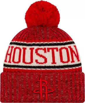 Мужская спортивная вязаная шапка New Era Houston Rockets