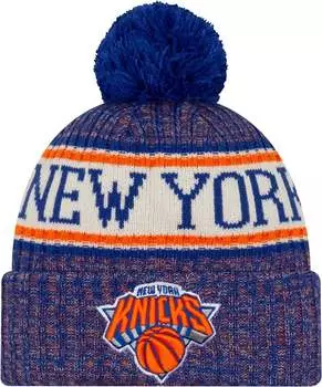 Мужская спортивная вязаная шапка New Era New York Knicks