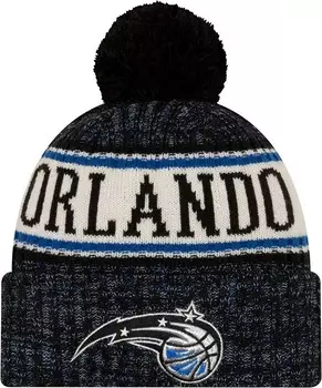 Мужская спортивная вязаная шапка New Era Orlando Magic