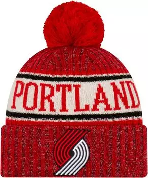 Мужская спортивная вязаная шапка New Era Portland Trail Blazers