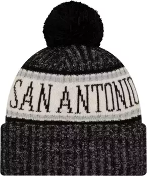 Мужская спортивная вязаная шапка New Era San Antonio Spurs