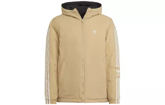 Мужская стеганая куртка Adidas Originals, цвет Beige