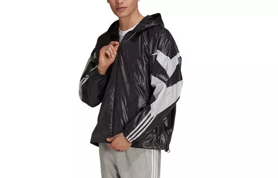 Мужская стеганая куртка Adidas Originals, цвет Black