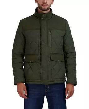 Мужская стеганая куртка Barn Cole Haan, зеленый