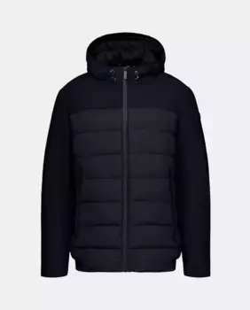 Мужская стеганая куртка Bugatti, черный