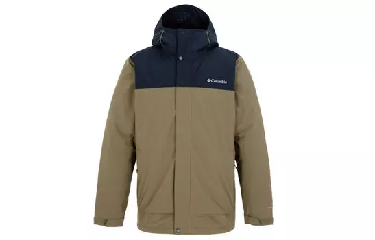 Мужская стеганая куртка Columbia, армейский зеленый