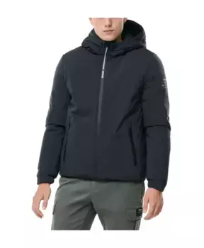 Мужская стеганая куртка Ecoalf, черный