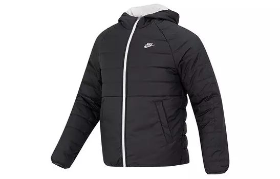 Мужская стеганая куртка Nike, черный