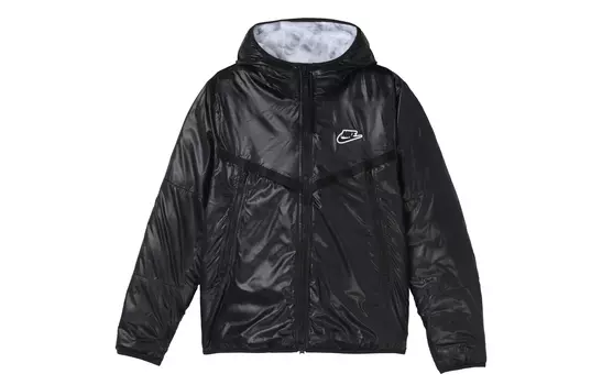 Мужская стеганая куртка Nike, Черный