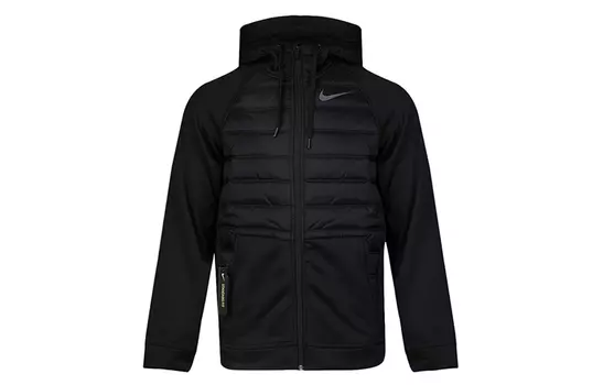 Мужская стеганая куртка Nike, цвет Black