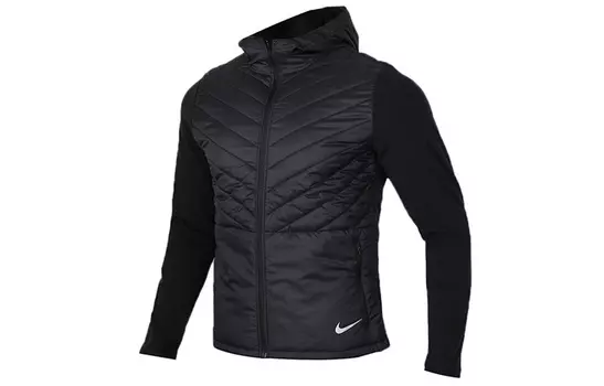 Мужская стеганая куртка Nike, цвет Black