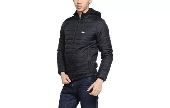 Мужская стеганая куртка Nike, цвет Black