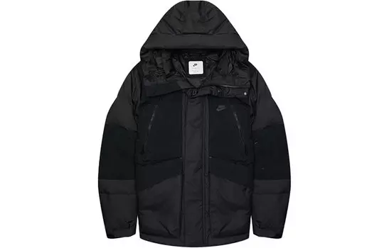 Мужская стеганая куртка Nike, цвет Black