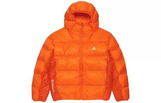 Мужская стеганая куртка Nike, оранжевый цвет