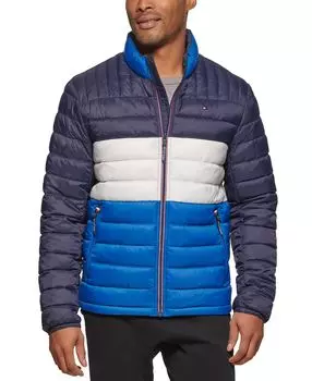 Мужская стеганая куртка-пуховик packable Tommy Hilfiger, мульти