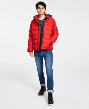 Мужская стеганая куртка-пуховик, созданная для macy's Tommy Hilfiger