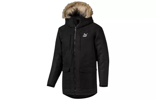 Мужская стеганая куртка Puma, Черный