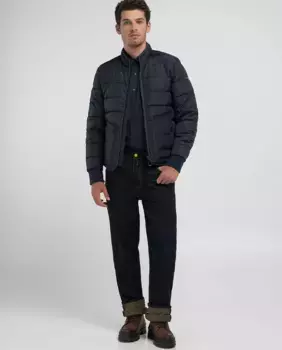 Мужская стеганая куртка Replay, тёмно-синий