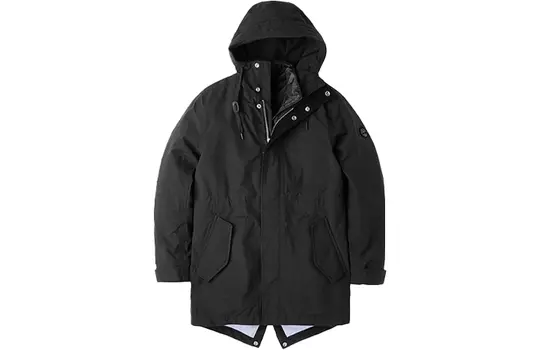 Мужская стеганая куртка Timberland, цвет Black