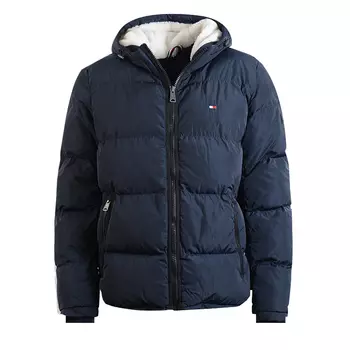 Мужская стеганая куртка Tommy Hilfiger, цвет Black