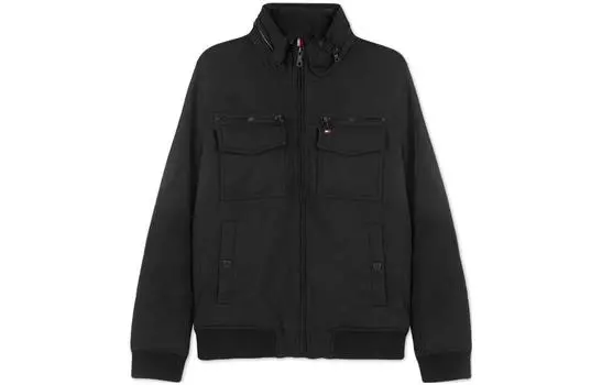 Мужская стеганая куртка Tommy Hilfiger, цвет Black