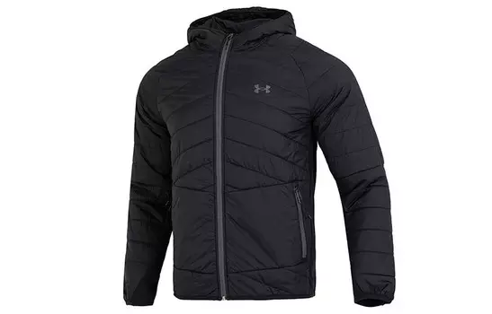 Мужская стеганая куртка Under Armour, цвет Black